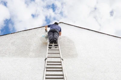 Peinture extérieure à la Vernaz — façades et ravalement
